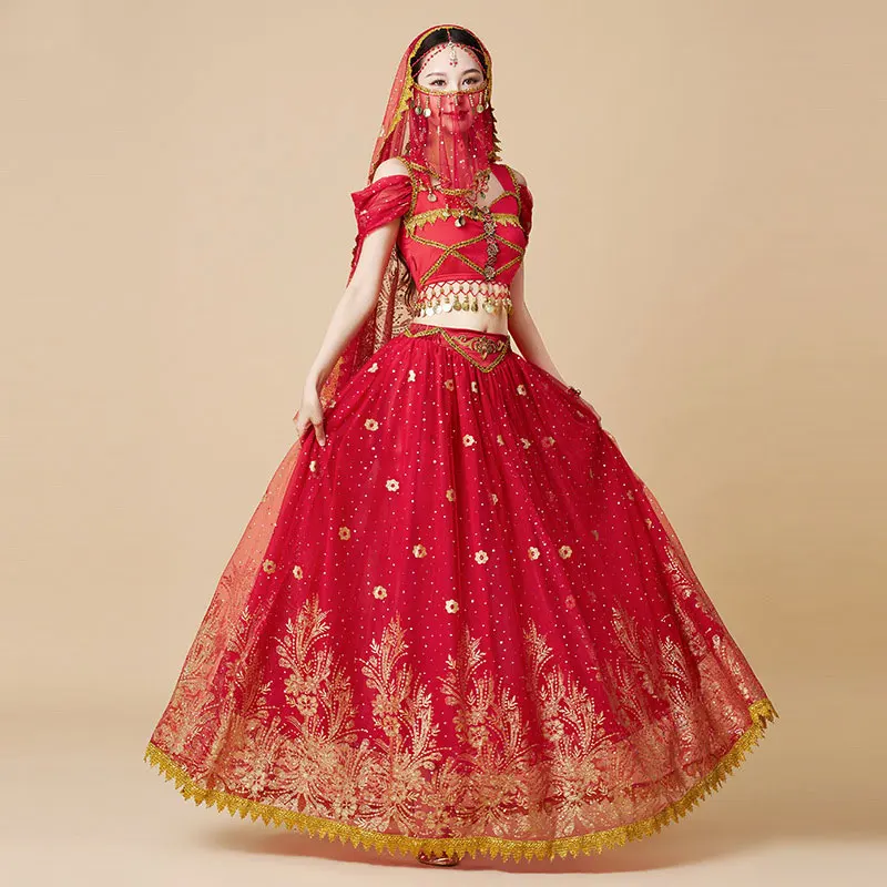 Ethnic Fashion India - Festival de mujeres Halloween Cosplay danza