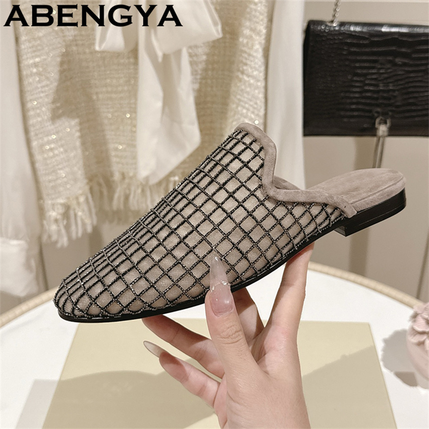 Zapatillas planas de encaje br - Ethnic Fashion For Women reseña y precio