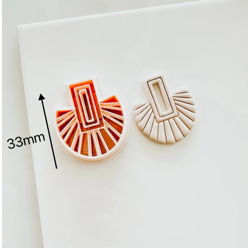 Cortadores de arcilla poliméri - Ethnic Fashion Jewellery reseña y precio