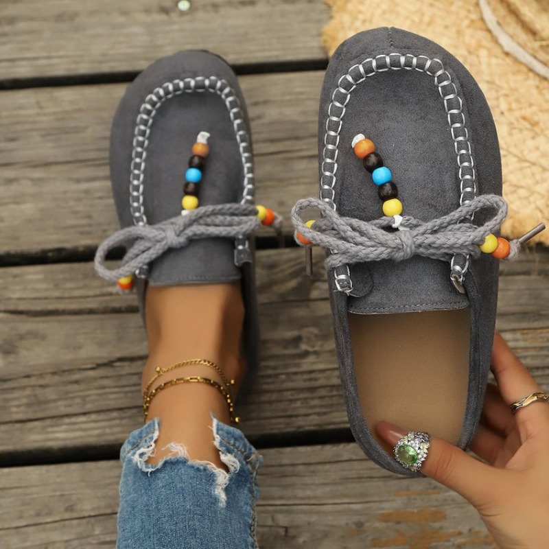 Mocasines sin cordones para mu - Ethnic Fashion For Women reseña y precio