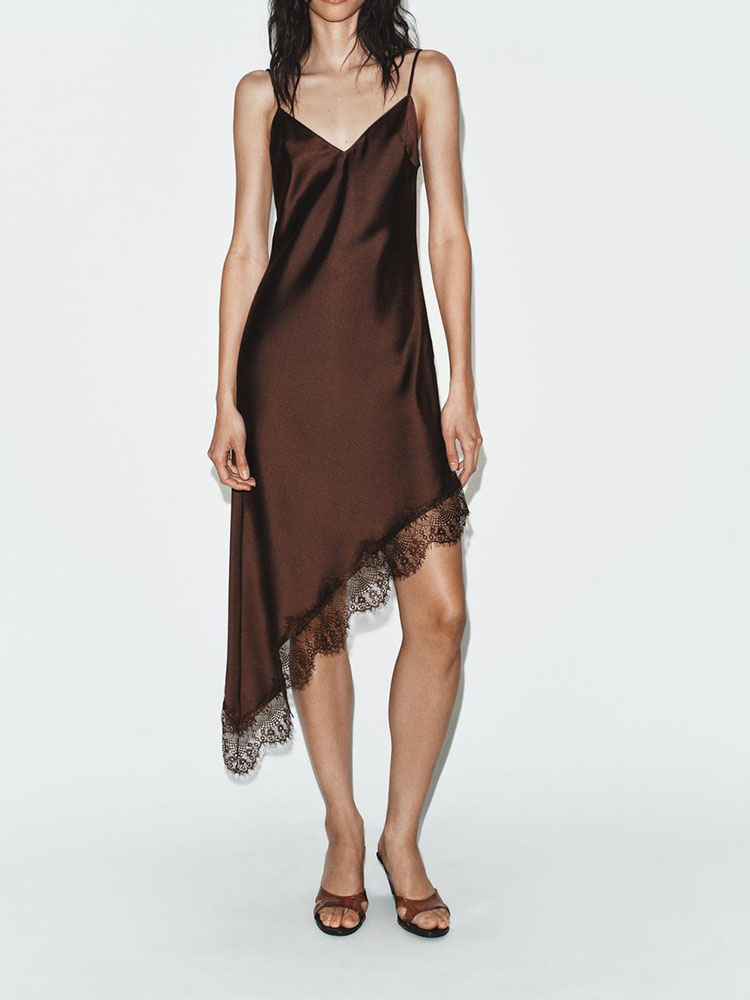 Vestido con Sensación de Satén - Ethnic Fashion Trends 2026 reseña y precio