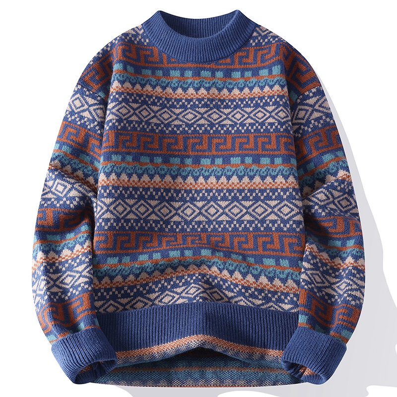 Suéter de Cuello Redondo para  - Fashion Ethnic Wear For Men reseña y precio