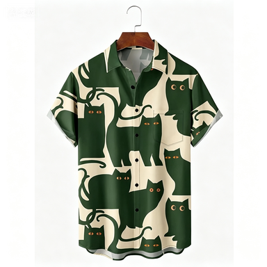 Camisa Hawaiana con Estampado  - Ethnic Clothing & Online Fashion Store Khaadi Us reseña y precio