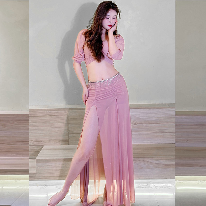 Conjunto de falda superior sin - Ethnic Fashion India reseña y precio
